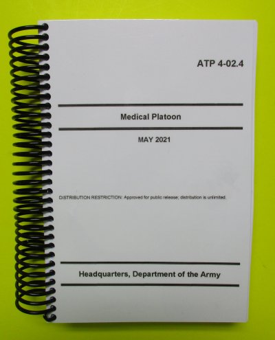 ATP 4-02.4 Medical Platoon - 2021 - BIG size
